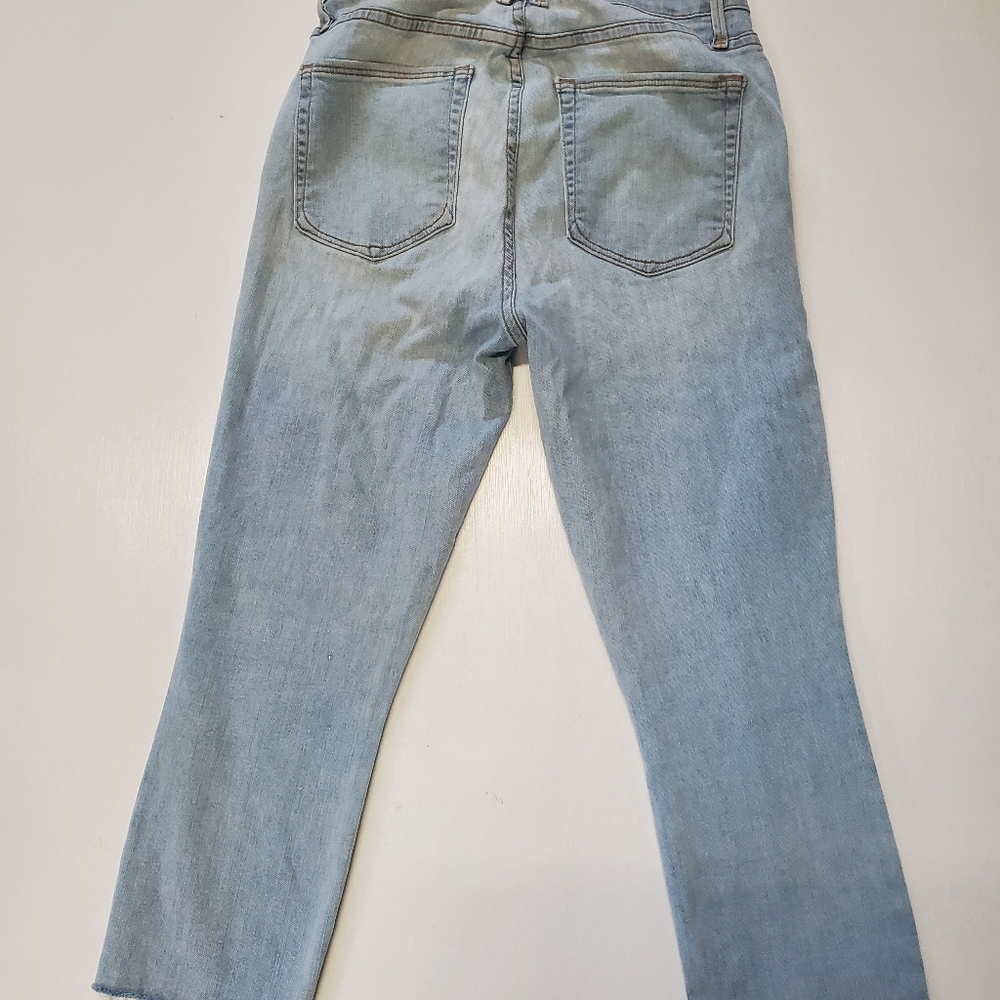 Good American cropped Jean leggings